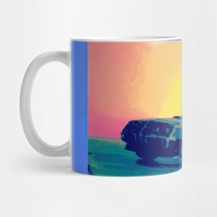 Muscle car art poster Mug